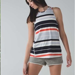 🆕 Lululemon Stripe All Tied Up Tank